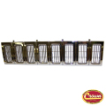 GRILL OSŁONA CHŁODNICY ATRAPA JEEP GRAND CHEROKEE ZJ 96/98 CHROM