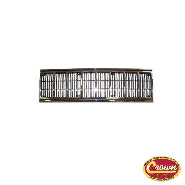 GRILL OSŁONA CHŁODNICY ATRAPA JEEP CHEROKEE XJ 91/96 CHROM / CZARNA